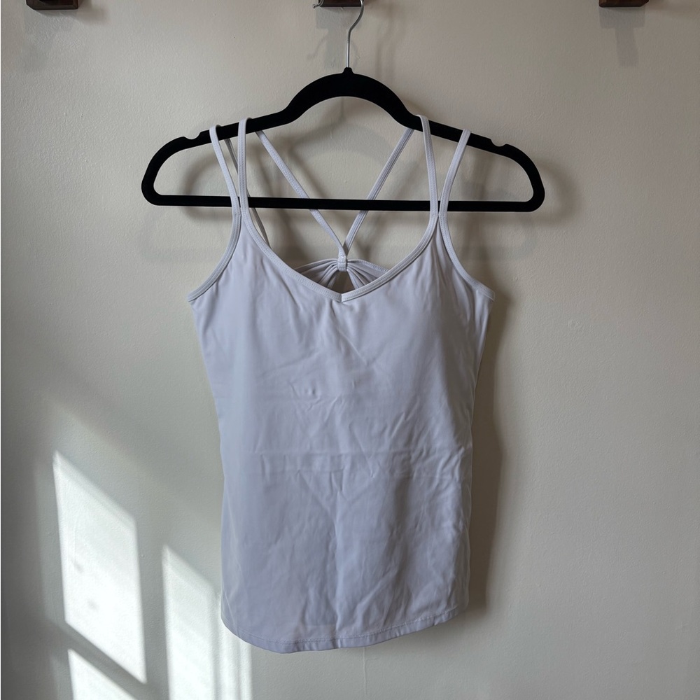 Zyia White Party in the Back Tank